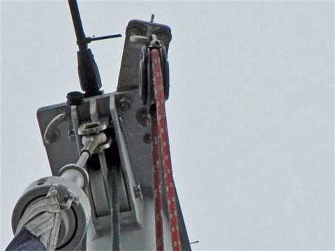 Mast top plate extension