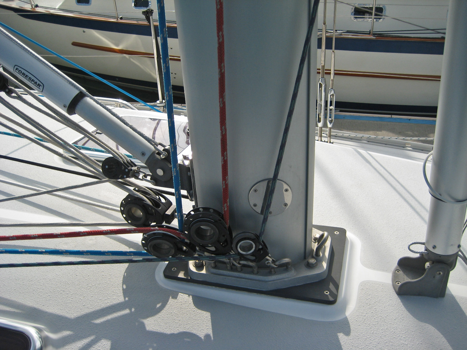 Mast Inspection Hole