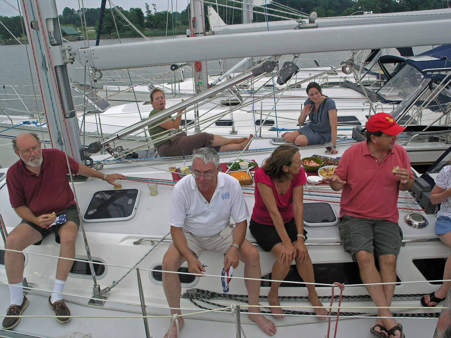 Chesapeake Bay Raft Up