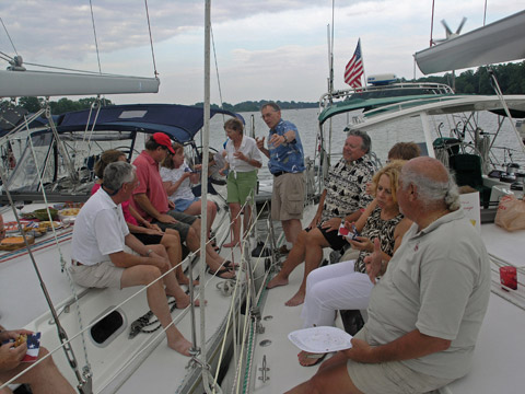 Chesapeake Bay Raft Up